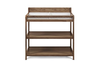 Shailee Changing Table Brown Brown Stone Brown Wood