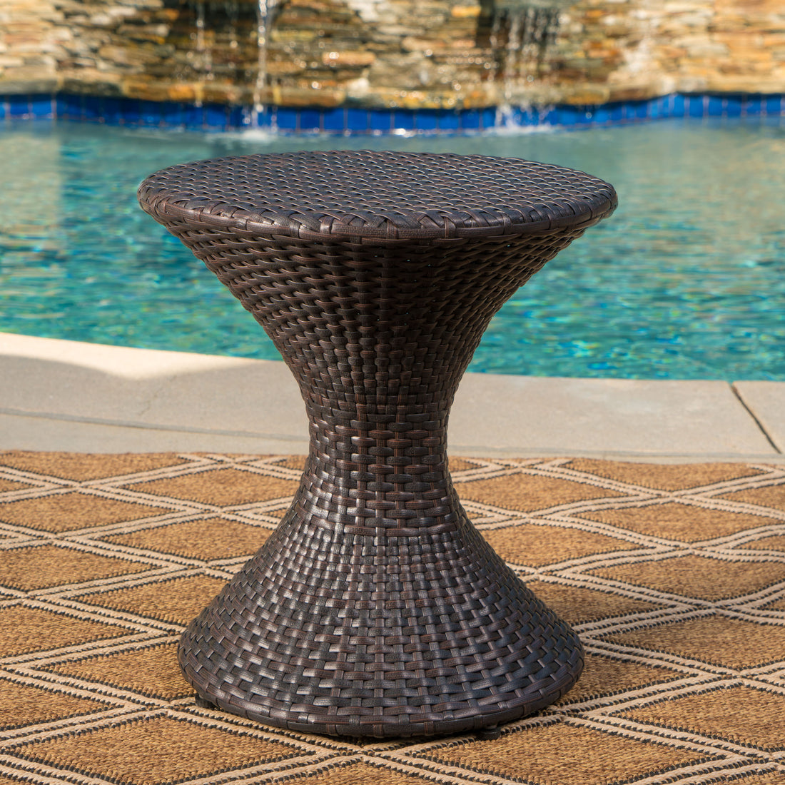 Franklin 16 Brown Multi Rattan