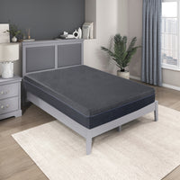 11Inch Full Mattress Green Tea Gel Infused Memory Foam Mattress, Gray, Mattress In A Box Dark Gray Bedroom Foam Full