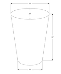 Accent Table, Drum, Side, End, Nightstand, Lamp, Living Room, Bedroom, Grey Metal, Contemporary, Modern Silver Metal