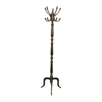 Metallic Coat Stand Gold Primary Living Space Contemporary Aluminium Aluminium