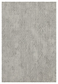 Sunshine Gc Har2012 Silver 5 Ft. 3 In. X 7 Ft. 3 In. Indoor Outdoor Area Rug Silver Polyester Polypropylene