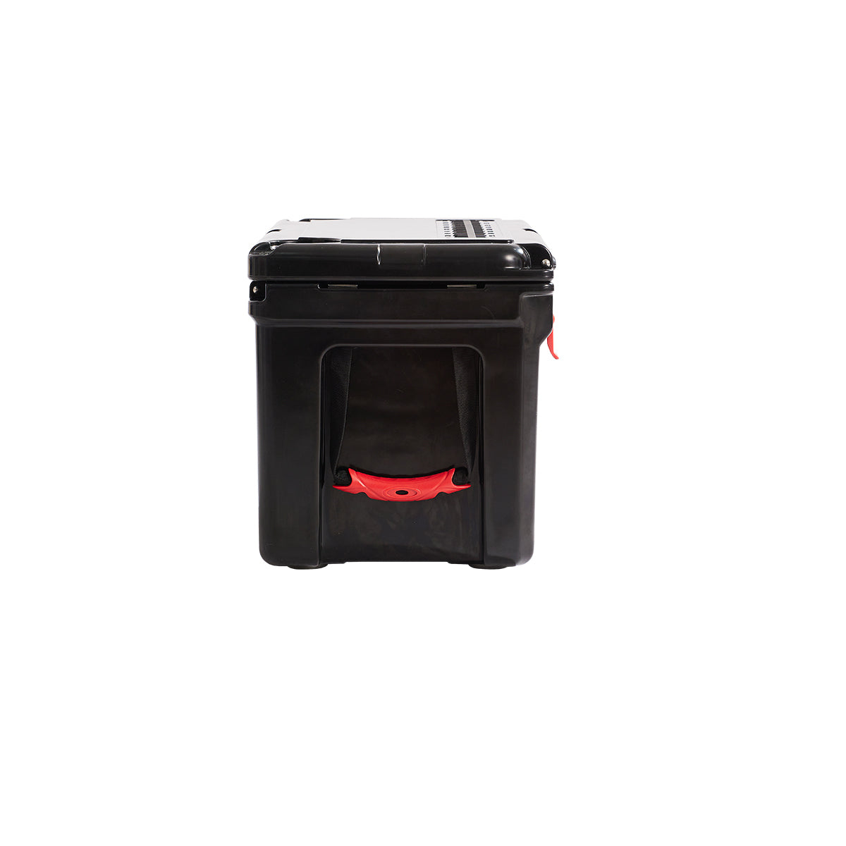 30Qt Color Black Red Buckle Black Red Polyethylene