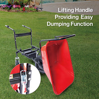 Professional Specs This Wheelbarrow Uses An Electric 24V 250W Brushless Motor System, Powered By 2 12V 12Ah Black Red Classic,Industrial Stainless Steel