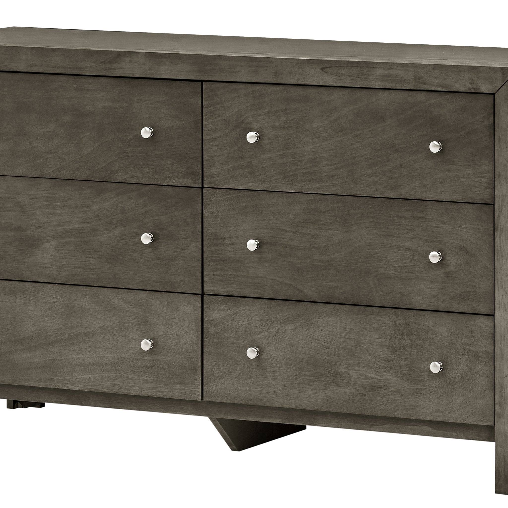 Burlington G2405 D Dressergray Gray Particle Board