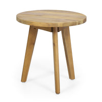 Marina Side Table Natural Stained Acacia Wood