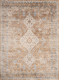 Noble Gc Gen7004 Rust 2 Ft. 7 In. X 7 Ft. 3 In. Area Rug Rust Polyester