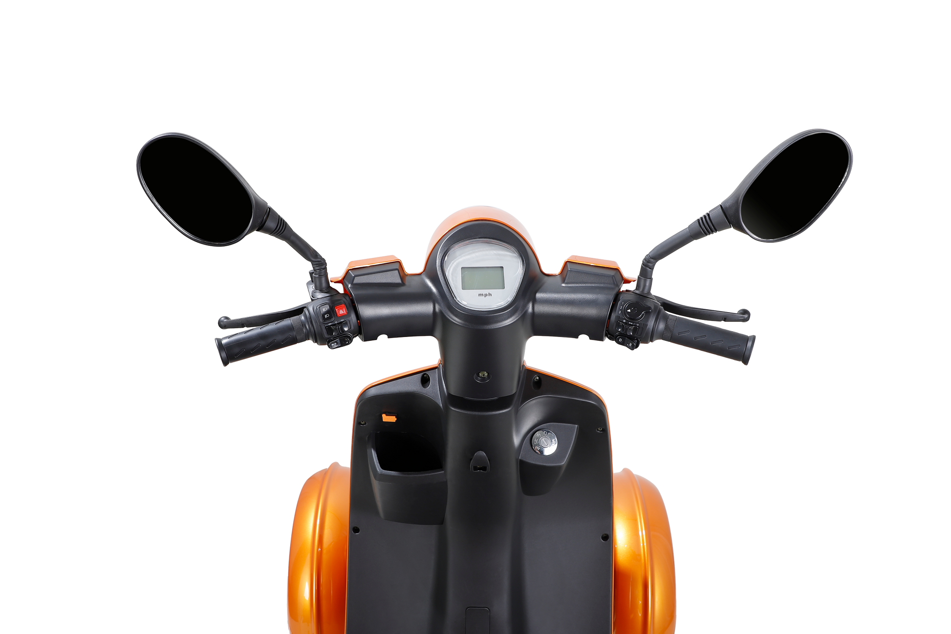 Fastest Mobility Scooter With Four Wheels For Adults & Seniors Orange Abs Pc