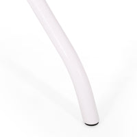 Phoenix Rectangle Table White Aluminium