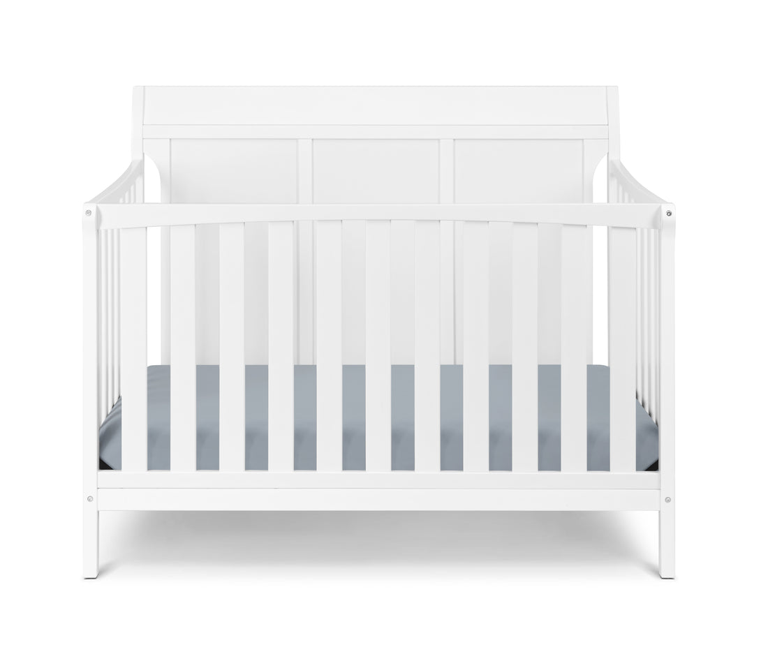 Shailee 4 In 1 Convertible Crib White White Wood