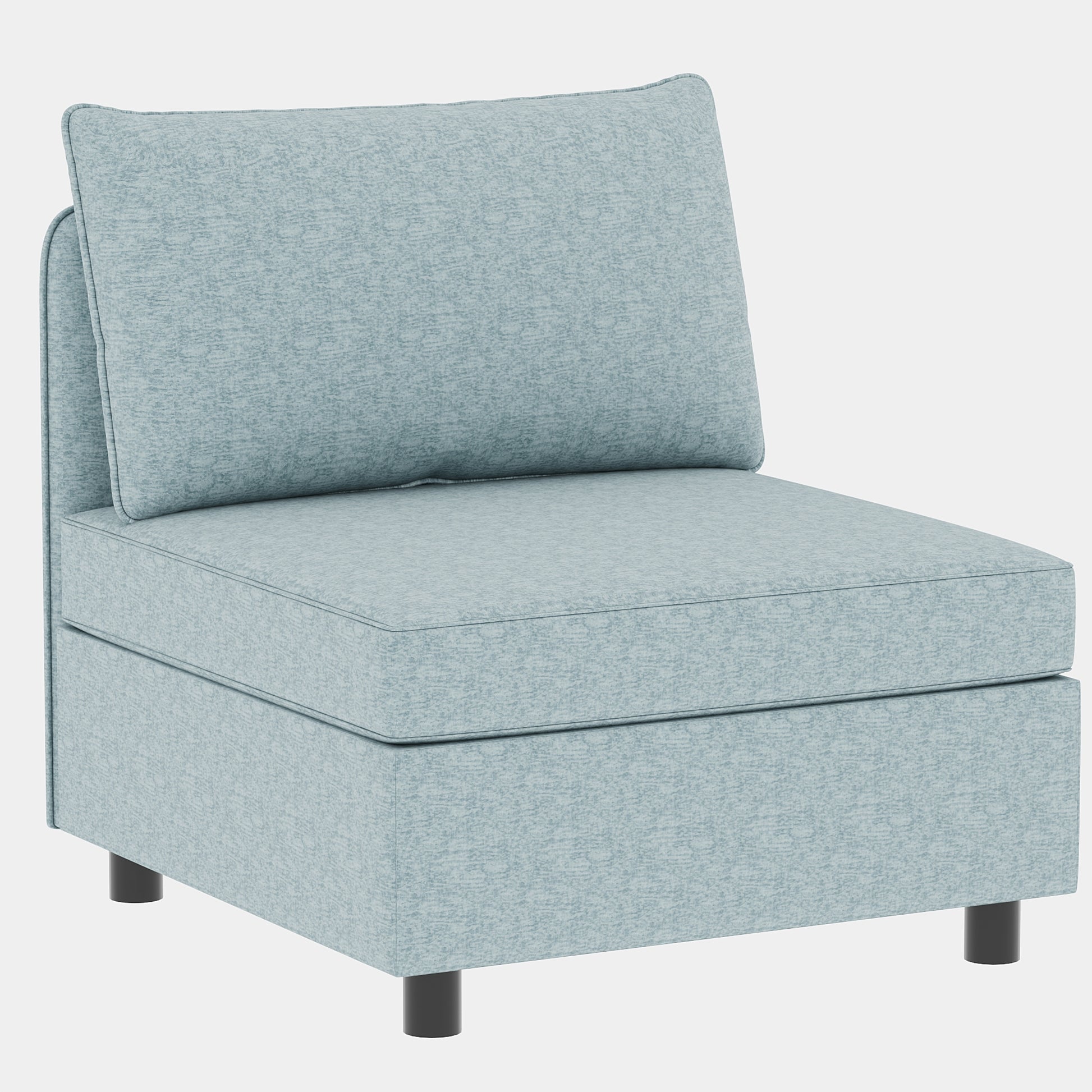 Love Seat Couches, Chaise Longue Mid Century Modern Sofa Couch With Storage For Small Spaces, Living Roombedroom Antique Blue Fabric