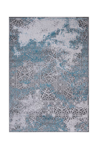 Jersey Area Rugs, Carpets For Livingroom, 7X10 Area Rugs ,3983 Grey Blue Rectangle 8&10 Grey Blue Contemporary Abstract Polypropylene