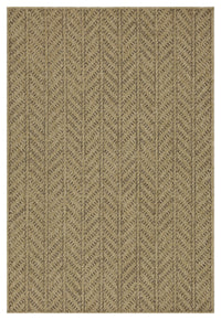 Earth Gc Ntl1013 Jute Mocha 5 Ft. 3 In. X 7 Ft. 3 In. Indoor Outdoor Area Rug Natural & Light Brown Polyester Polypropylene