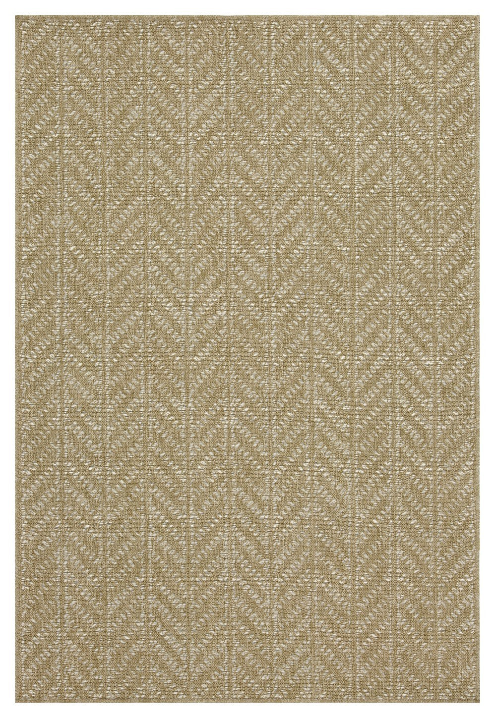 Earth Gc Ntl1014 Jute White 7 Ft. 10 In. X 10 Ft. 3 In. Indoor Outdoor Area Rug Natural White Polyester Polypropylene