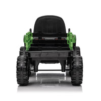 Ride On Tractor With Trailer,24V 400W Powered Electric Tractor Toy W Remote Control,Electric Car For Kids,Three Speed Adjustable,Power Display, Usb,Mp3 ,Bluetooth,Led Light,Two Point Safety Belt. Emerald 50 99 Lbs Polypropylene