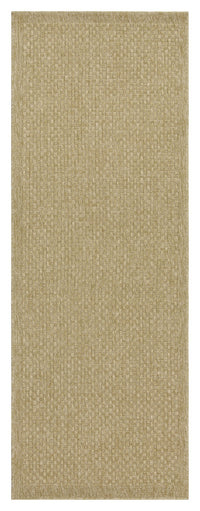 Earth Gc Ntl1004 Jute Jute 2 Ft. 7 In. X 7 Ft. 3 In. Indoor Outdoor Area Rug Natural Polyester Polypropylene