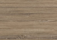 Accent Table, Side, Round, End, Nightstand, Lamp, Living Room, Bedroom, Brown Laminate, Black Metal, Contemporary, Modern Taupe Metal