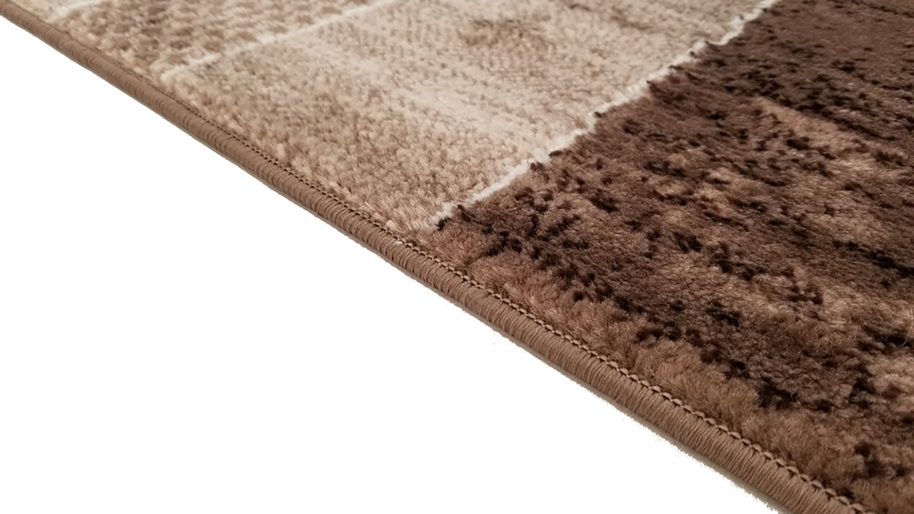 Jersey Area Rugs, Carpets For Livingroom, 7X10 Area Rugs ,3394 Brown Rectangle 8&10 Brown Contemporary Abstract Polypropylene