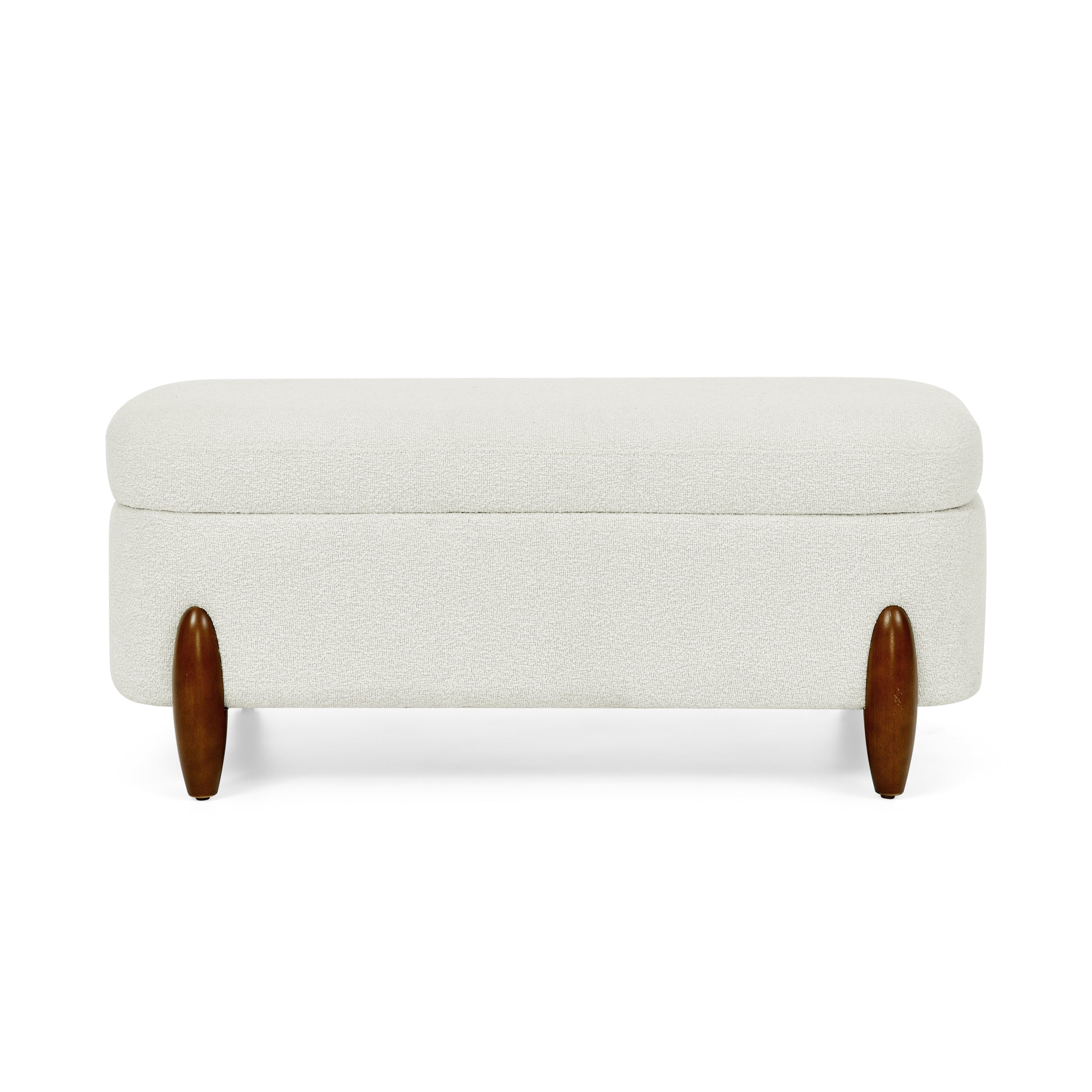 Ottoman Bench With Storage And Seat Cushion, Made Of Looped Gauze Material, Suitable For Bedrooms, Living Rooms, And Entrance Passages Beige 42.5"*20.5"*18.5" Beige Foam