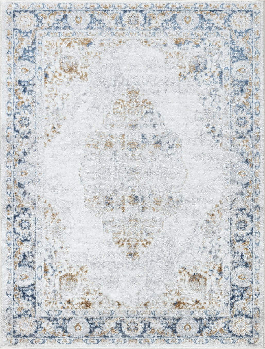 Legacy Gc Cam8004 Multi 5 Ft. 3 In. X 7 Ft. Area Rug White Polyester