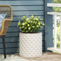 Mgo Planter Antique White Magnesium Oxide