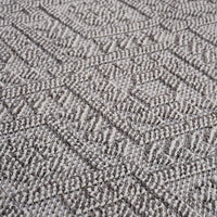 Naar Guros Collection 5X7 White White Traditional Indoor Outdoor Area Rug White Polypropylene