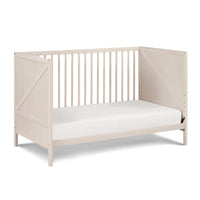 Pixie Zen 3 In 1 Crib In Washed Natural Natural Wood