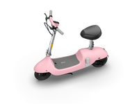 Electric Scooter With Foldable Seat W 35 Miles Operating Range & 15.5Mph Max Speed Pink Pink Aluminum