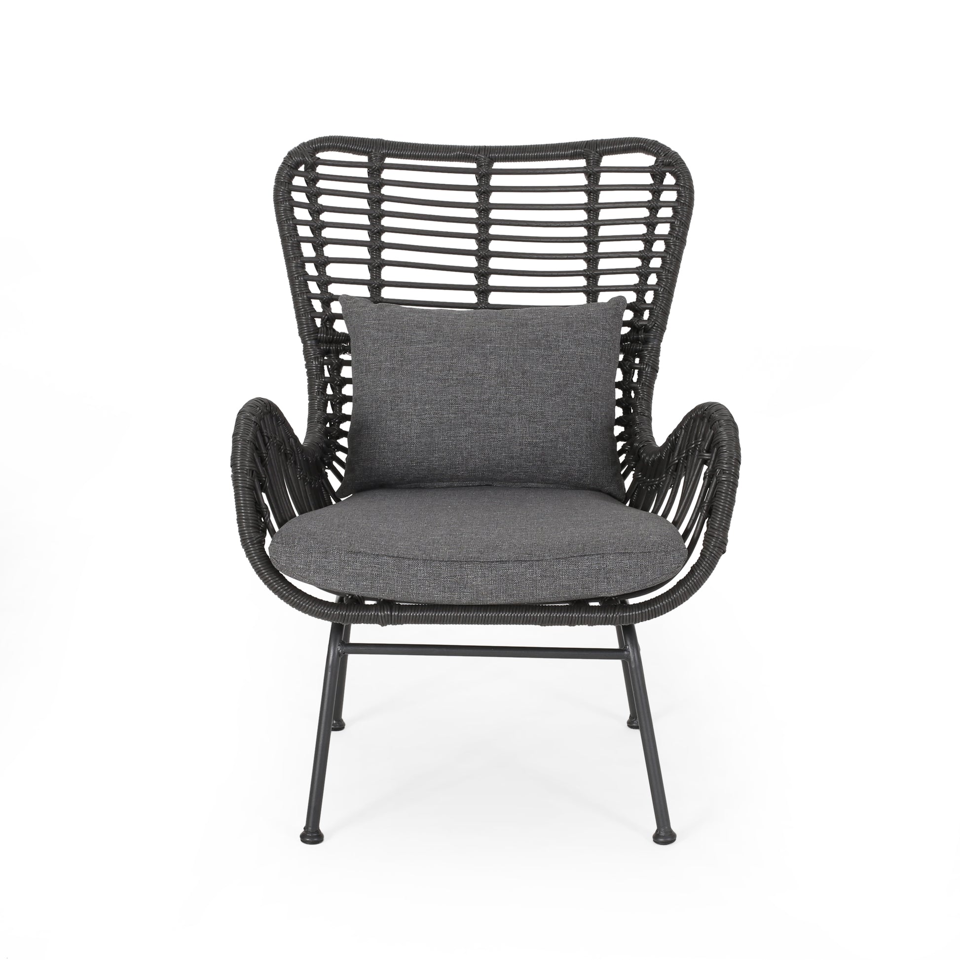 Montana Chair Grey Iron Plastic