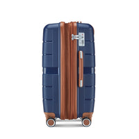 Luggage Sets 4 Piece 14 20 24 28 Pp Lightweight & Durable Expandable Suitcase Blue Polypropylene