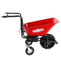 Professional Specs This Wheelbarrow Uses An Electric 24V 250W Brushless Motor System, Powered By 2 12V 12Ah Black Red Classic,Industrial Stainless Steel