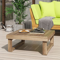 Westchester Coffee Table Brown Acacia Wood