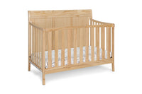 Shailee 4 In 1 Convertible Crib Natural Natural Wood