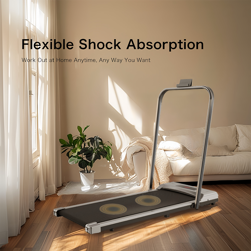 Walkingpad Treadmill 3 Colors Available Under The Desk Home Space Saving Black White Silver Indoor Portable With Convenience And Effectiveness Black White Steel