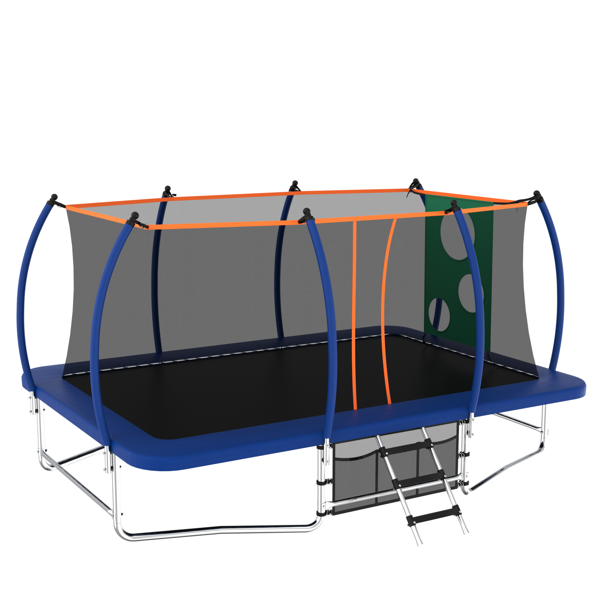 10*16Ft Trampoline Blue Steel