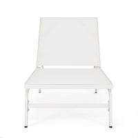 Finn Chaise Lounge White Nylon Mesh
