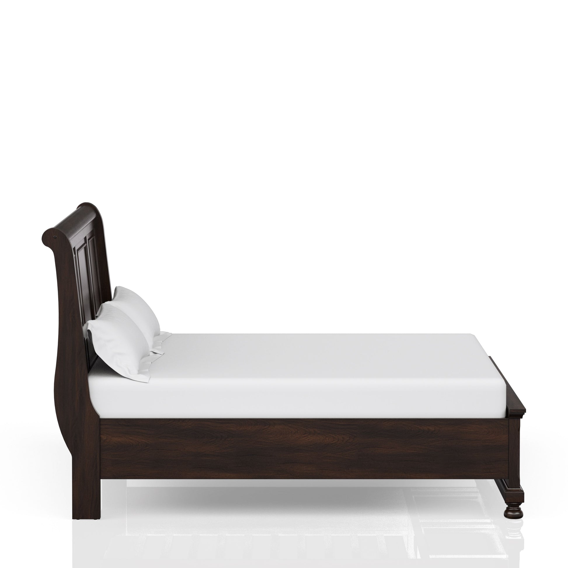 Dark Cherry King Storage Bed King Cherry Solid Wood Mdf