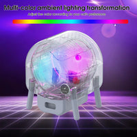 Self Cleaning Litter Box 2.2Lb 23Lb Cat Can Use, 100L Automatic Cat Litter Box Self Cleaning, Extra Large For Multiple Cats, Anti Pinch, All Clumping Litter Can Use, With Garbage Bags, App Control White Gray Abs