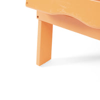 Malibu Adirondack Chair Tangerine Acacia Wood