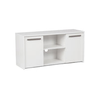 "2 Door Credenza File Cabinet"Elegant White Lateral File Cabinet With Spacious Drawers And Adjustable Shelves For Home Office Organization White Solid Wood