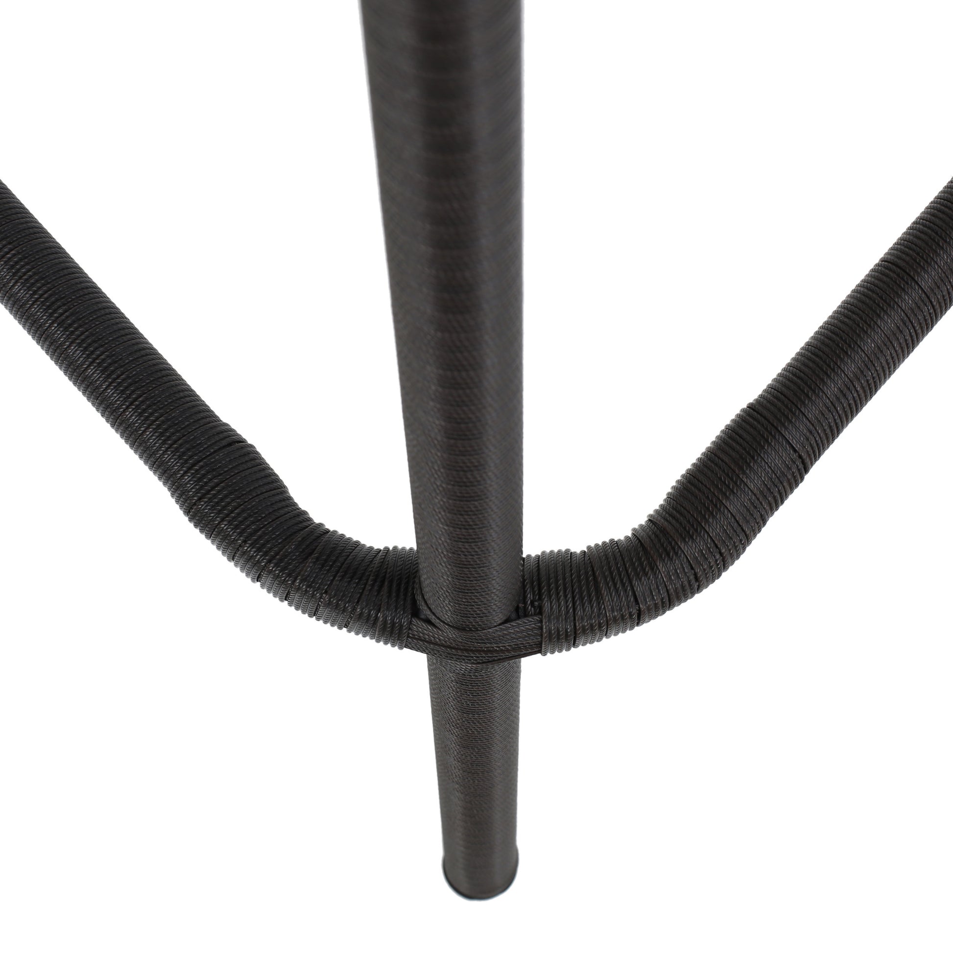 Outdoors Dark Brown Wicker Barstools Set Of 2 Dark Brown Garden & Outdoor Wicker