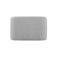 24'' Boucle Stool Set Of 2,Dining Chairs For Home Kitchen Island,Grey Grey Dining Room Sponge Rectangular Bar Stools Set Of 2 Polyurethane Foam Fabric,Foam,Plywood,Wood