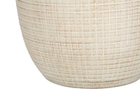 Lighting, 26"H, Table Lamp, Cream Ceramic, Ivory Cream Shade, Contemporary Cream Ceramic
