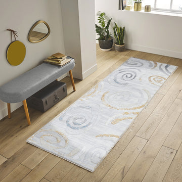 Nova Gc Soh9006 Multi 2 Ft. 7 In. X 7 Ft. Area Rug White Polyester