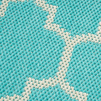 1636G 5'3"X7' Rug Teal Polypropylene