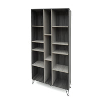 Multi Function Cabinet Grey Particle Board