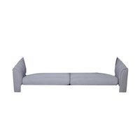 3 Seater Sofa Grey Fabric