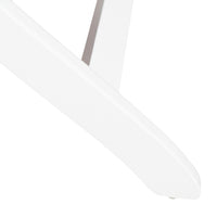 Positano 43.5'' Foldable Table White Acacia Wood