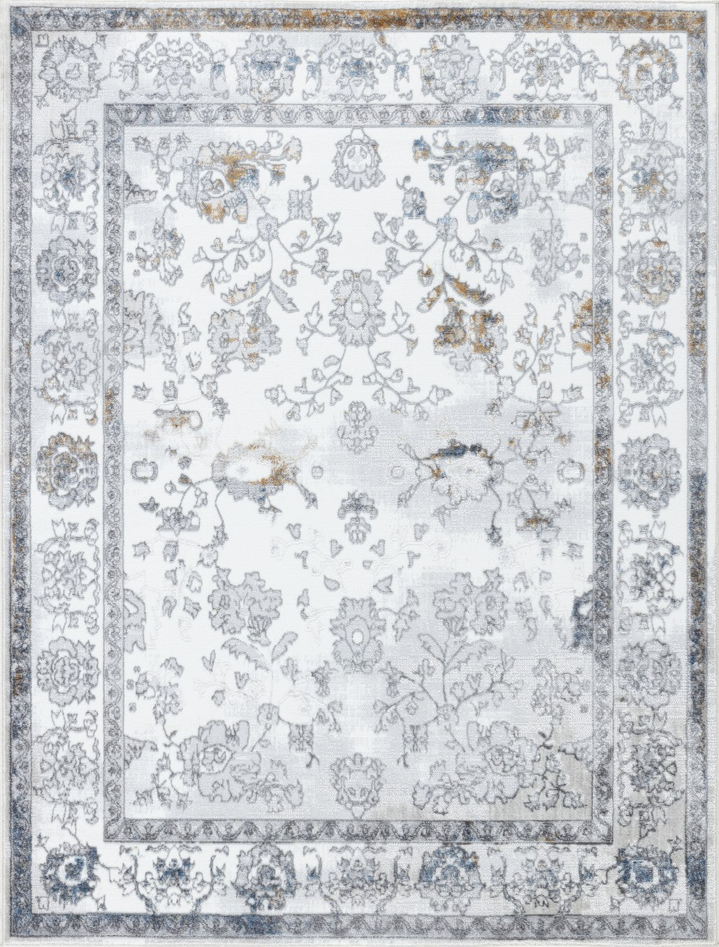 Legacy Gc Cam8002 Multi 2 Ft. 7 In. X 7 Ft. Area Rug Grey Polyester