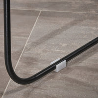 Niez Counter Stool Black Ivory Iron